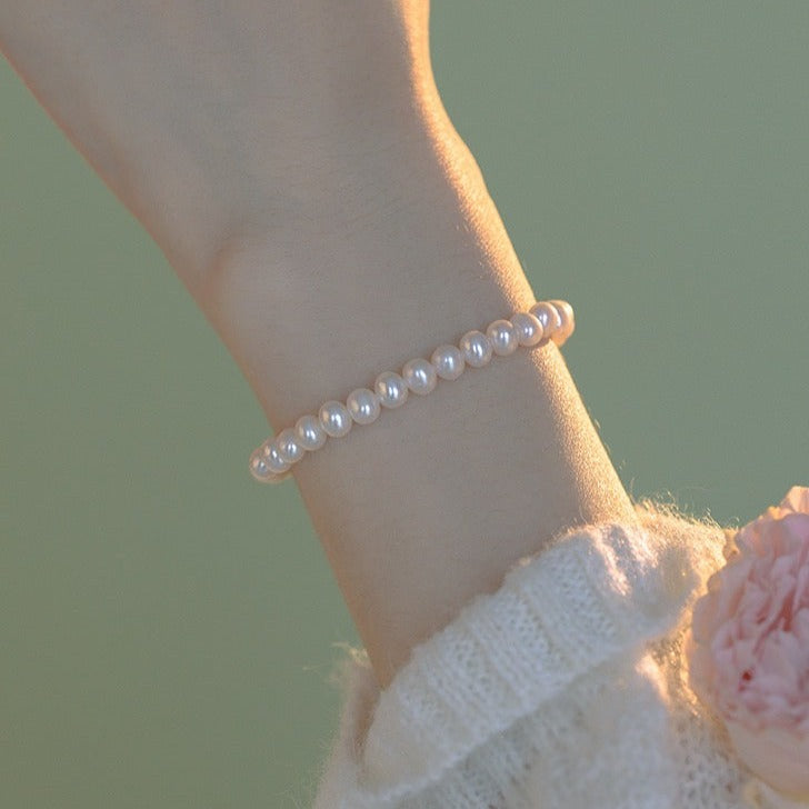 “Pearl Aura” Aurora Bracelet