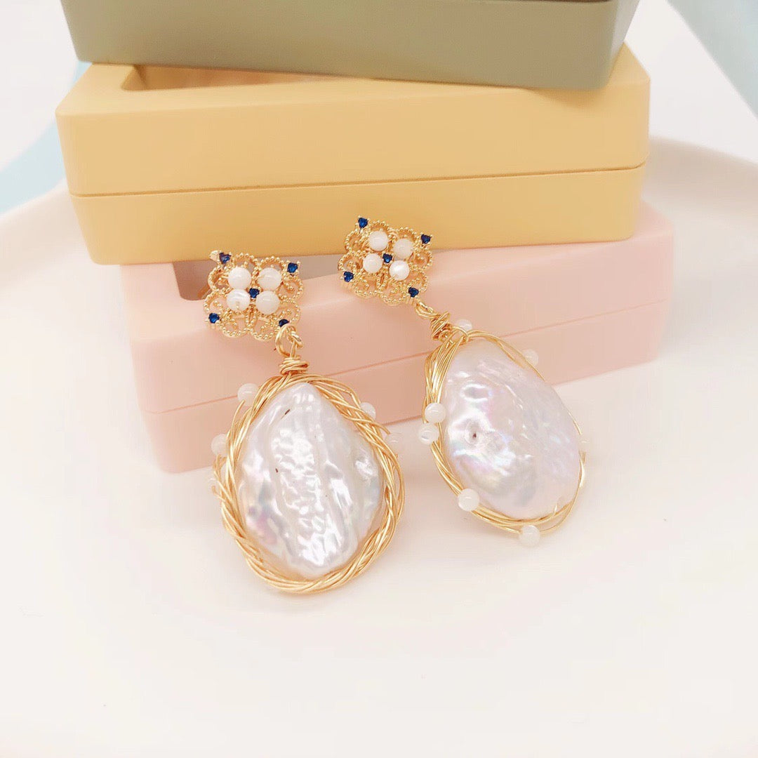 “Pearl Aura” Dreamy Baroque