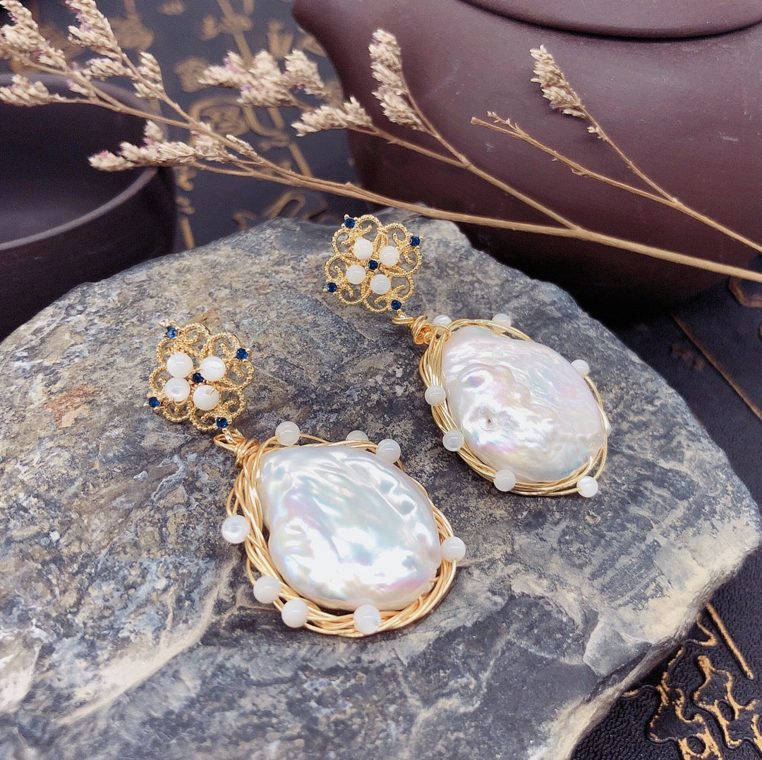 “Pearl Aura” Dreamy Baroque