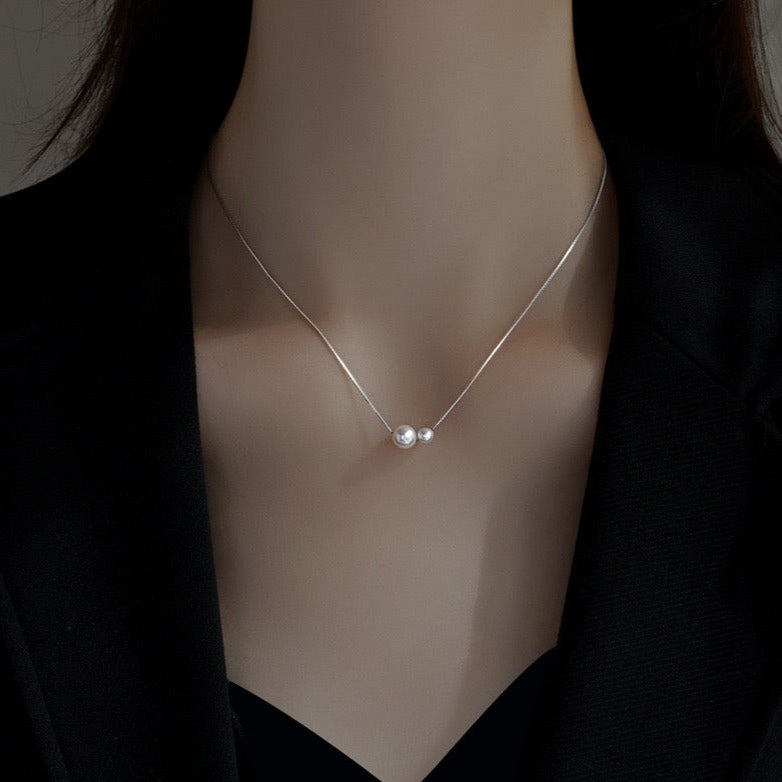 “Pearl Aura“ Aurora Necklace N04