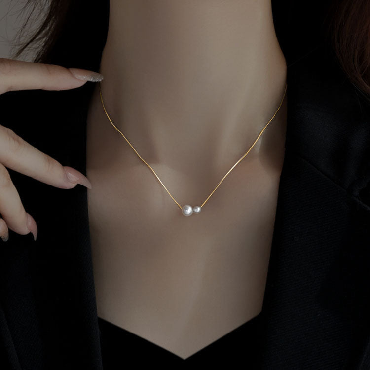 “Pearl Aura“ Aurora Necklace N04