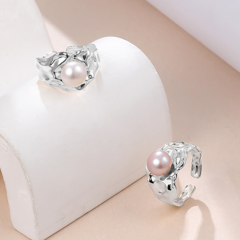 “Pearl Aura” Pearl Ring R05