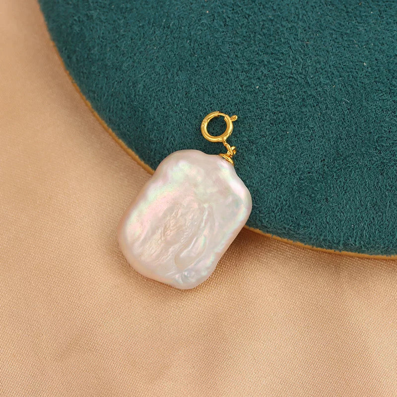 “Pearl Aura” Baroque Pearl Pendant
