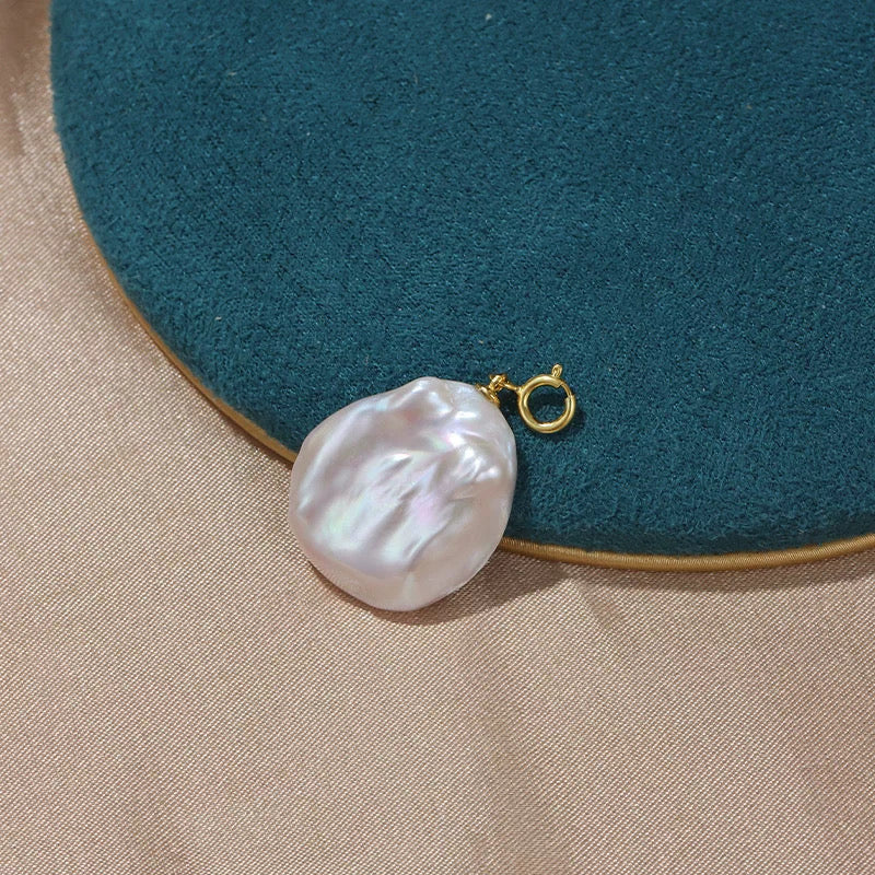 “Pearl Aura” Baroque Pearl Pendant