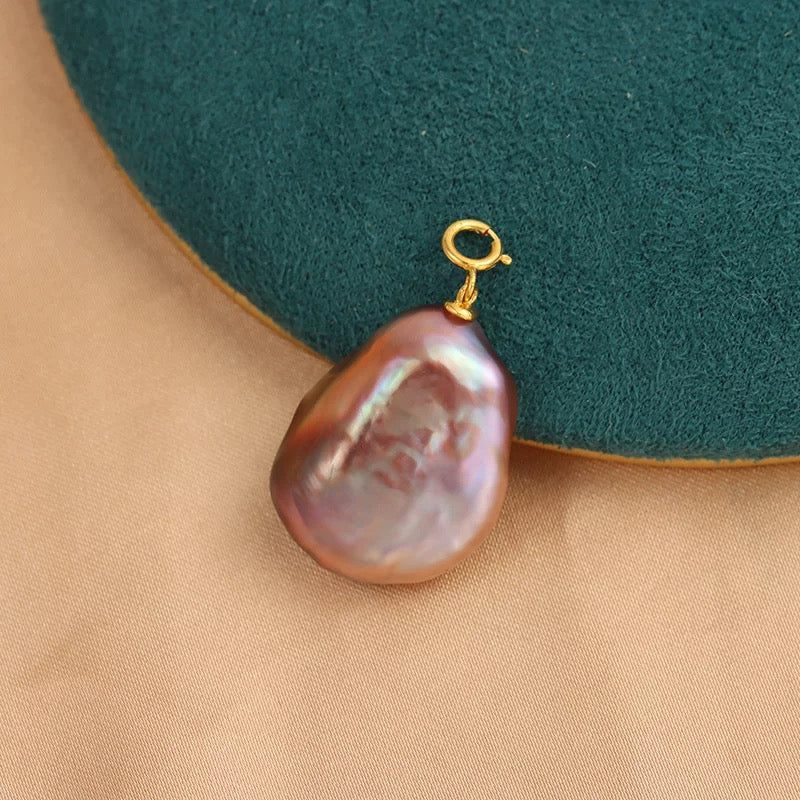 “Pearl Aura” Baroque Pearl Pendant