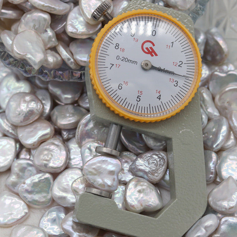 “Pearl Aura” Heart-shaped Pearls