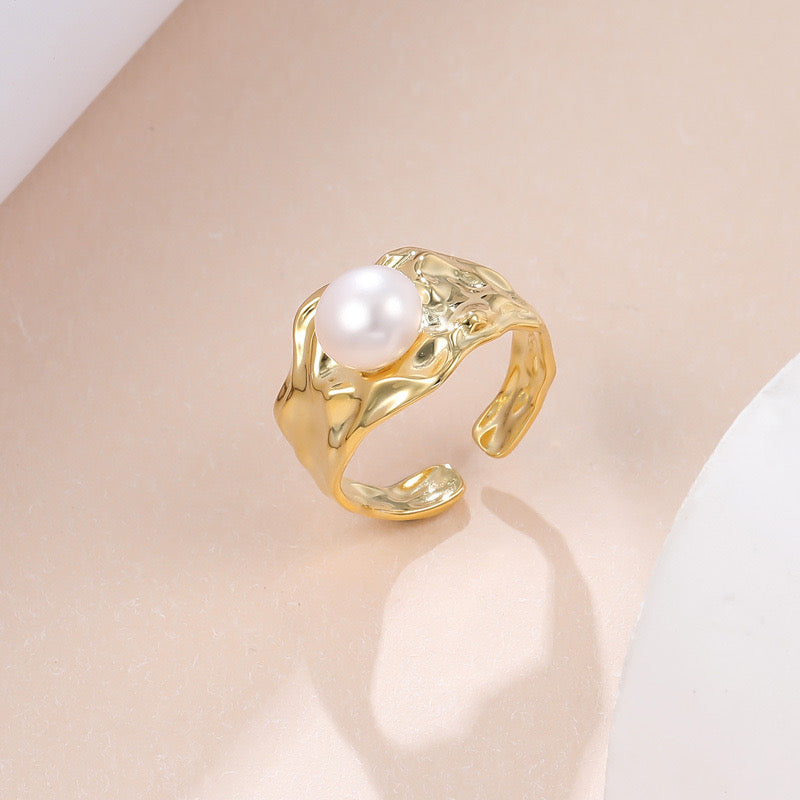 “Pearl Aura” Pearl Ring R05
