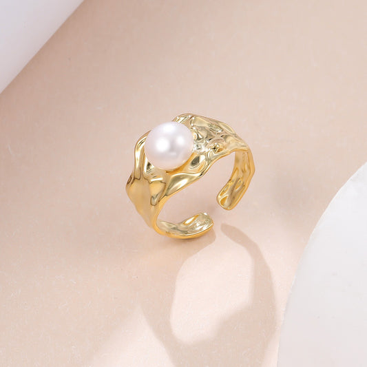 “Pearl Aura” Pearl Ring R05