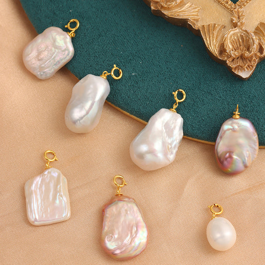 “Pearl Aura” Baroque Pearl Pendant