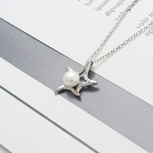 ”Pearl Aura“ Starfish Serenade Pendant